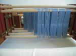 ready to thread heddles